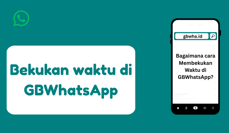 Bekukan waktu di GBWhatsApp