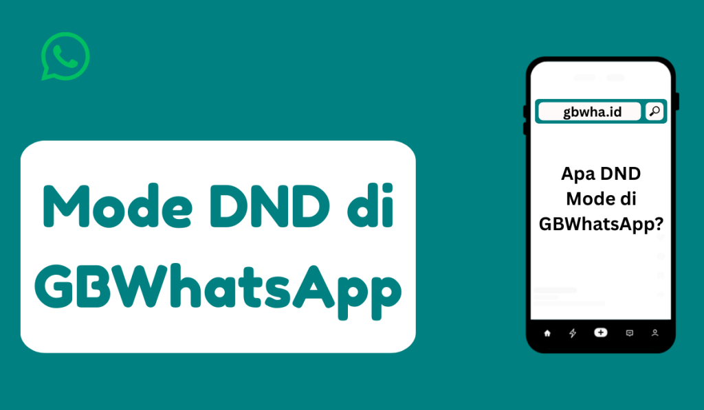 Mode DND di GBWhatsApp